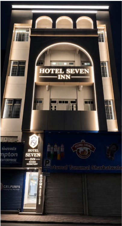 Hotel Seven Inn - Hotel Seven Inn, Relief Rd, nr. Zakariya masjid, Old City, Tankshal, Khadia, Ahmedabad, Gujarat 380001, India