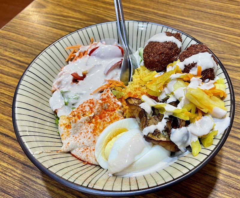 Falafel King 中東蔬食料理 - Falafel King 中東蔬食料理 No. 9號, Alley 6, Lane 395, Section 4, Xinyi Road, Zhongxing Village, Xinyi District, Taipei City, Taiwan 110