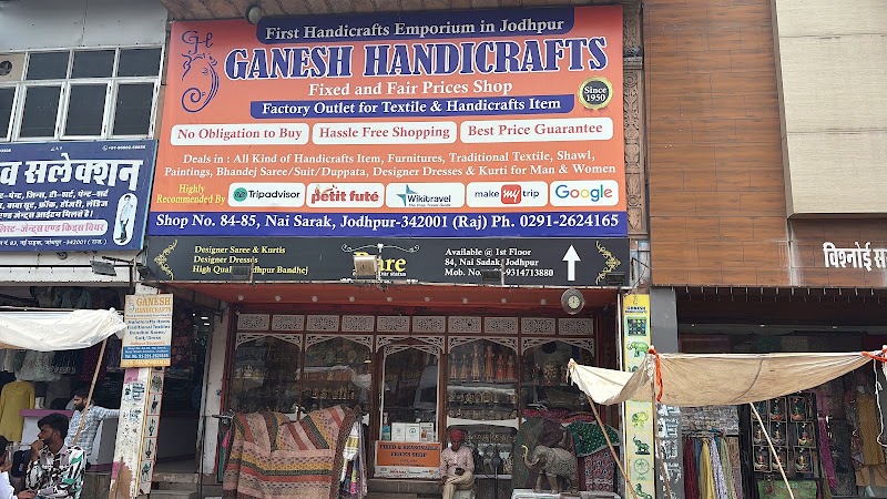 Ganesh Handicrafts - Ganesh Handicrafts 84, Nai Sarak, NEAR SAHI, SAMOSA, Jodhpur, Rajasthan 342001, India