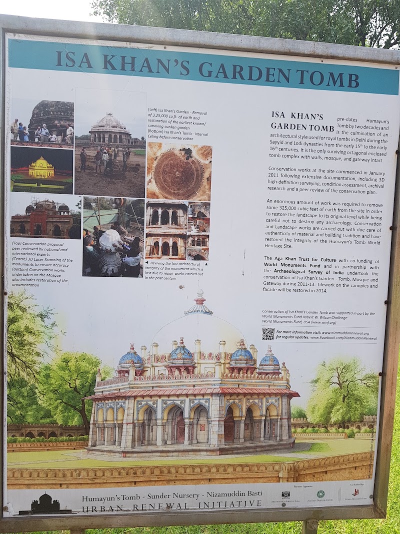 Isa Khan's Tomb, Delhi - Isa Khan's Tomb, Delhi Humayun's Tomb complex, Mathura Rd, Nizamuddin, Nizamuddin East, New Delhi, Delhi 110013, India