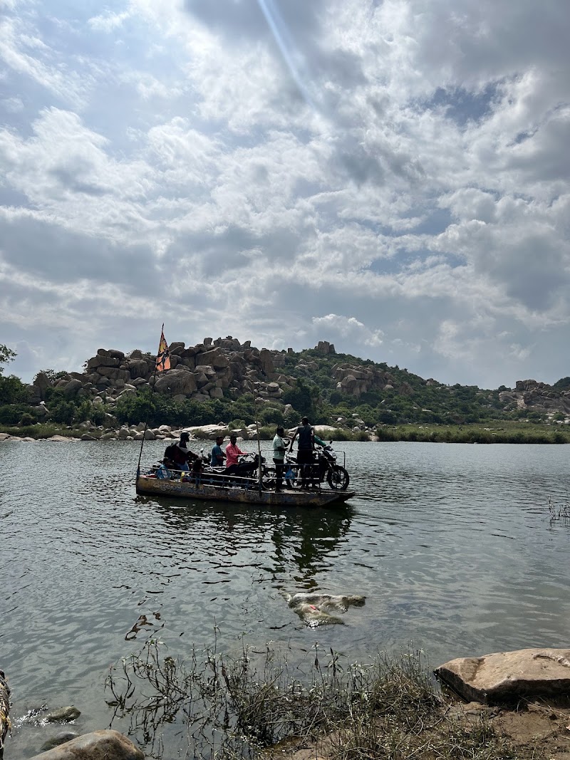 Anegundi ferry point - Anegundi ferry point, Hampi, 8FWQ+386, ferry Rd, Anegundi, Karnataka 583227, India