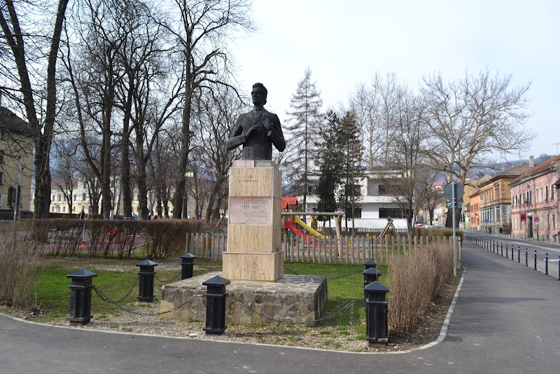 Bust of Ciprian Porumbescu - Bust of Ciprian Porumbescu, Granite-Schei, Brașov, Romania