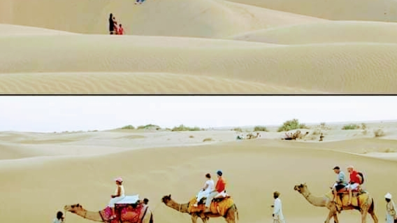 Magesh jeep & camel safari khuri - Magesh jeep & camel safari khuri, Khuri sand dunes road, Khuri, Khoohdi, Rajasthan 345034, India
