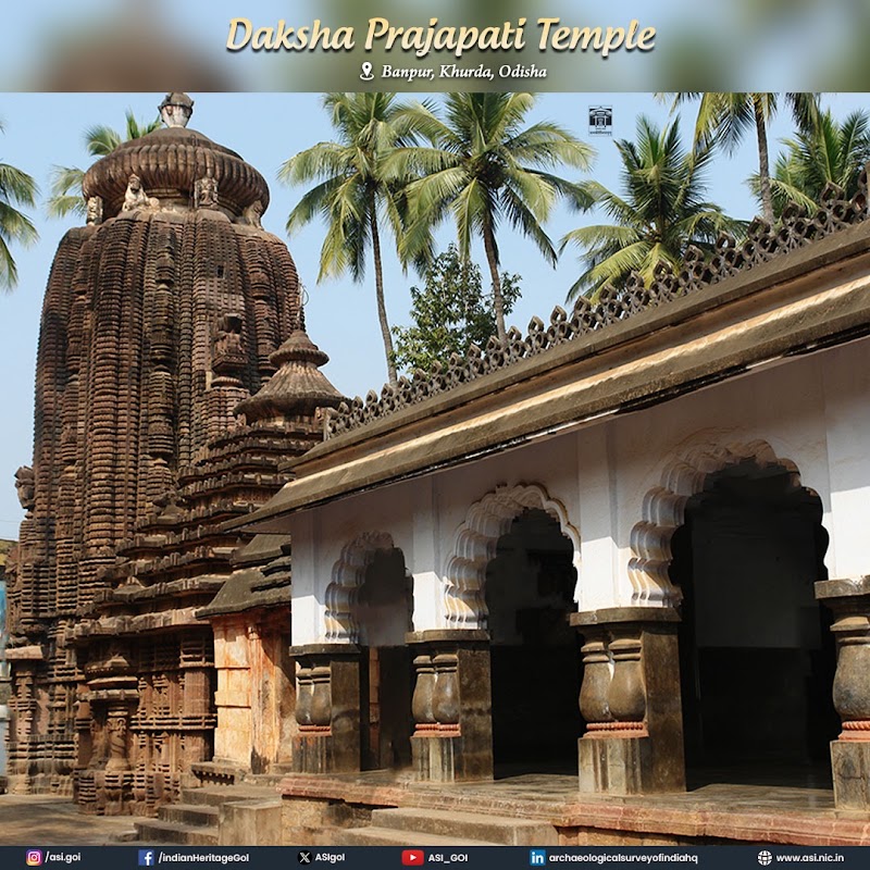 Dakshya Prajapati Temple Khurda Odisha - Dakshya Prajapati Temple Khurda Odisha, Q5HC+J6P, Banapur Rd, Banapur, Odisha 752031, India