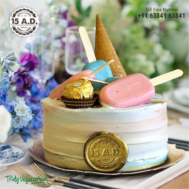 15 A.D. Bakery - Ratanada - 15 A.D. Bakery - Ratanada Shop No. 2, Tank House, Road, Gayatri Colony, Ratanada, Jodhpur, Rajasthan 342011, India