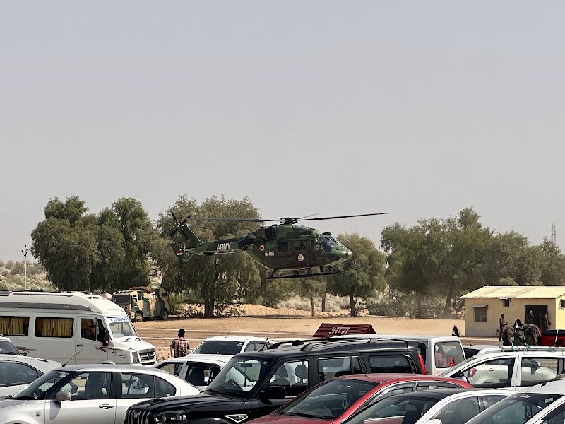Tanot Mata Helipad Ground - Tanot Mata Helipad Ground, Q9V4+R5R, Tanot, Rajasthan 345022, India