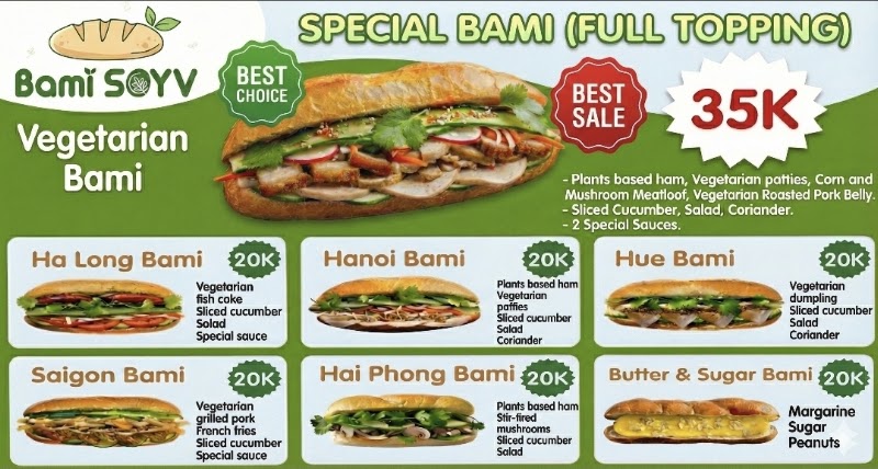 SoyVbami – Plant Based Bánh Mì & Drinks - SoyVbami – Plant Based Bánh Mì & Drinks 25 P. Tống Duy Tân, Hoàn Kiếm, Hà Nội, Vietnam