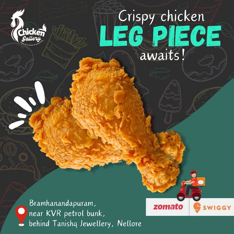 Chicken Gallery - Chicken Gallery 209/1, Bramhanandapuram, near KVR petrol bunk, behind Tanishq Jewellery, Dargamitta, Nellore, Andhra Pradesh 524003, India