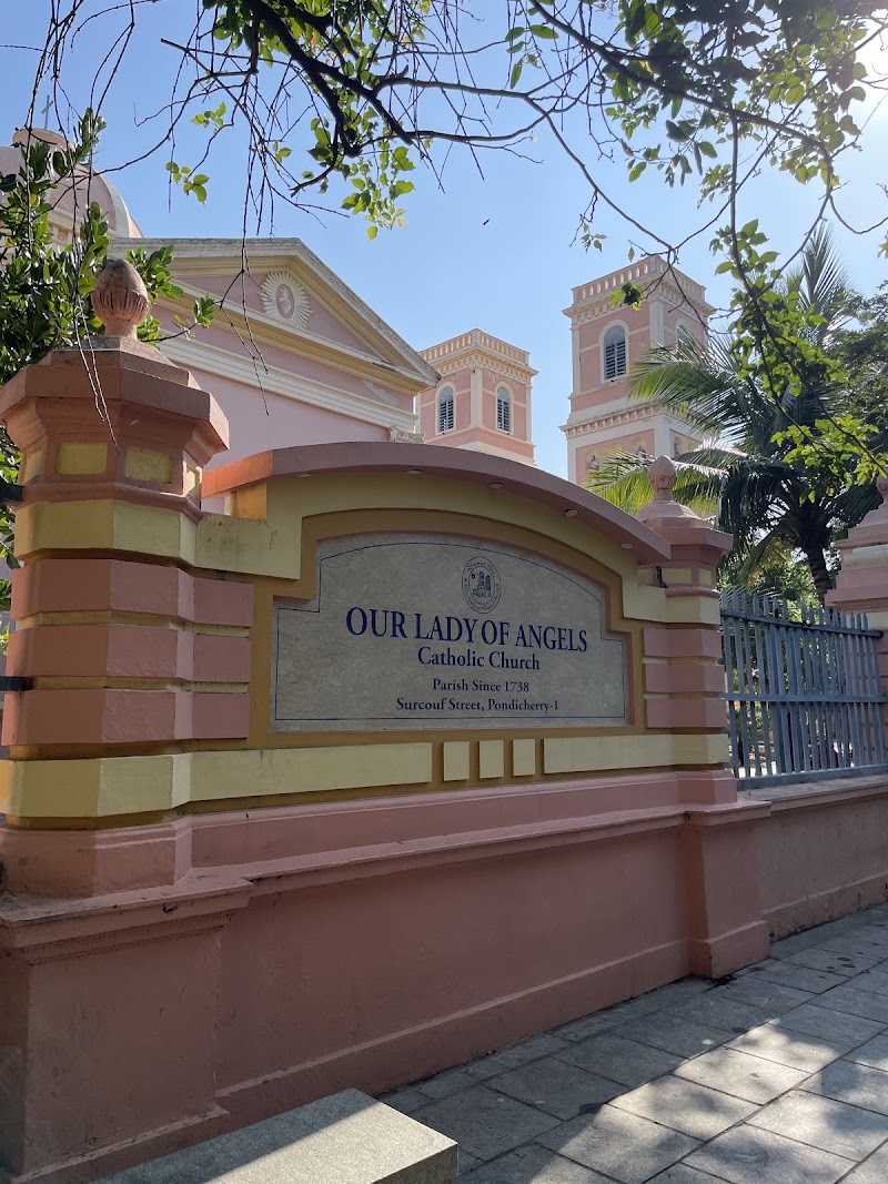 Our Lady of Angels Church - Our Lady of Angels Church, Rue, Dumas St, White Town, Puducherry, 605001, India