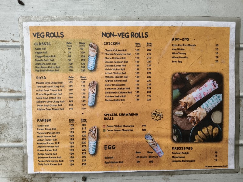 Baap of Rolls - Baap of Rolls B-40, sector 69, Sector 75, Noida, Delhi, Uttar Pradesh 201301, India
