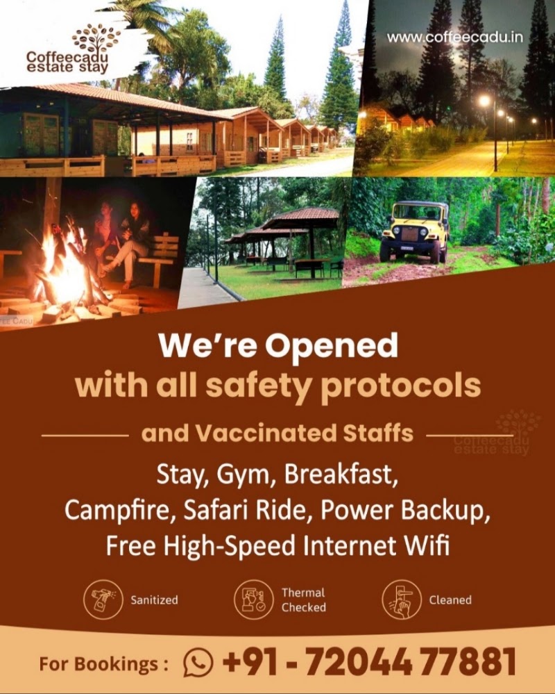 CoffeeCadu Estate Stay - CoffeeCadu Estate Stay Near Kedakal Mandal Panchayat School Mysore - Madikeri Road, Somwarpet Taluk Horur, Kedakal Negadalu, Horur, Karnataka 571237, India