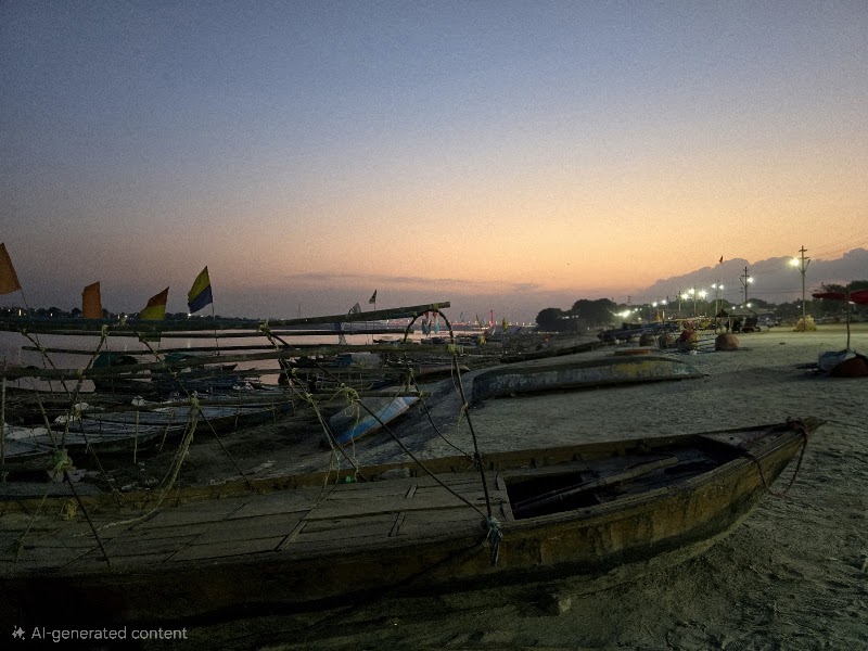 Triveni Sangam Maha Kumbh Snan Ghat - Triveni Sangam Maha Kumbh Snan Ghat CVGJ+XRX, Prayagraj, Uttar Pradesh 211006, India
