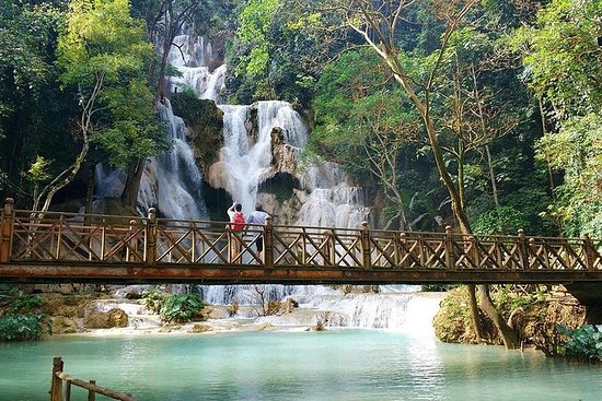 Kuang Si Waterfall - Kuang Si Waterfall, Laos