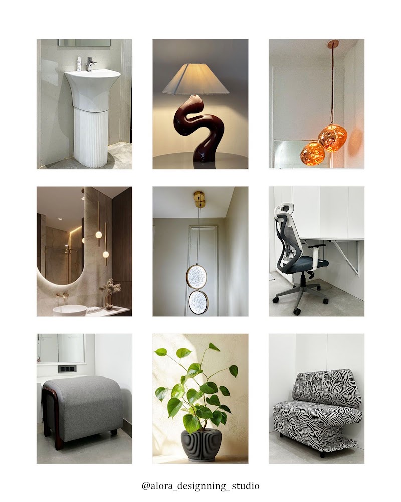 ALORA AN INTERIOR DESIGNING STUDIO. - ALORA AN INTERIOR DESIGNING STUDIO., 2nd Floor, Taj Square, Dubey Colony, Mowa, Raipur, Chhattisgarh 492014, India