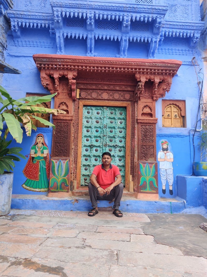 Blue city lane - Blue city lane, Nauchokia, brahmpuri, old cithy, Khagal Mohlla, Sodagaran Mohalla, Jodhpur, Rajasthan 342001, India