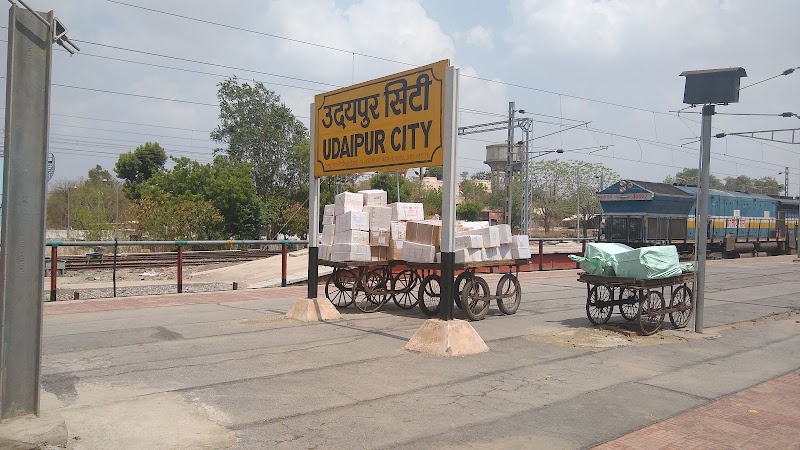 Udaipur Railway Station - Udaipur Railway Station, Jawahar Nagar, Udaipur, Rajasthan 313001, India