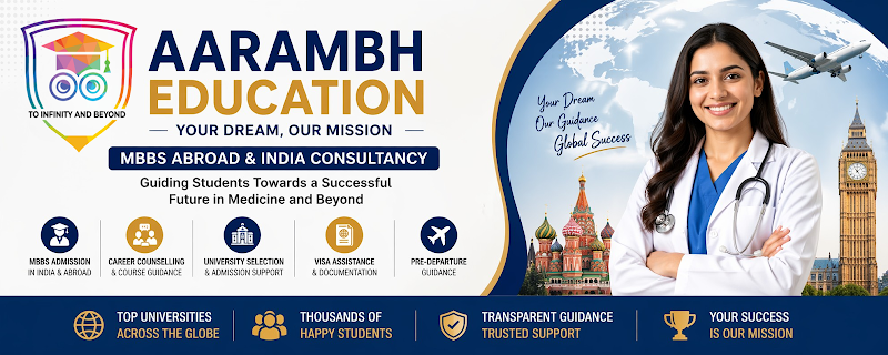 AARAMBH EDUCATION & CONSULTANCY - AARAMBH EDUCATION & CONSULTANCY, 1st FLOOR, AMBE ANJANI E PLAZA, FF- 37, CMD Chowk, near APOLLO CITY CENTER, Vidya Nagar, Bilaspur, Chhattisgarh 495004, India