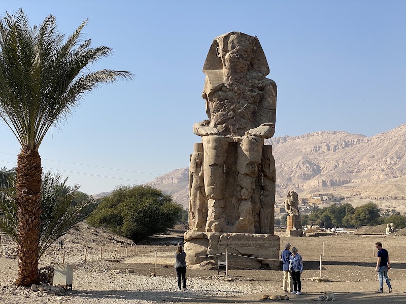 Colossi of Memnon - Colossi of Memnon, Luxor, Al Bairat, Al Qarna, Luxor Governorate 1341703, Egypt
