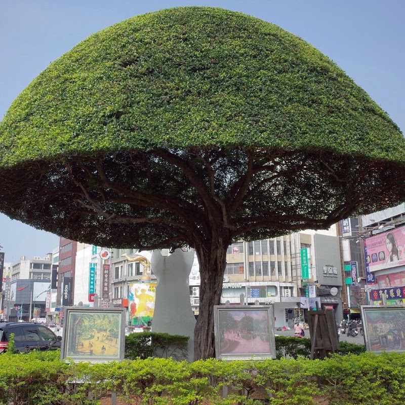 Fountain Circle - Fountain Circle 600, Taiwan, Chiayi City, West District, 嘉義市七彩噴水圓環