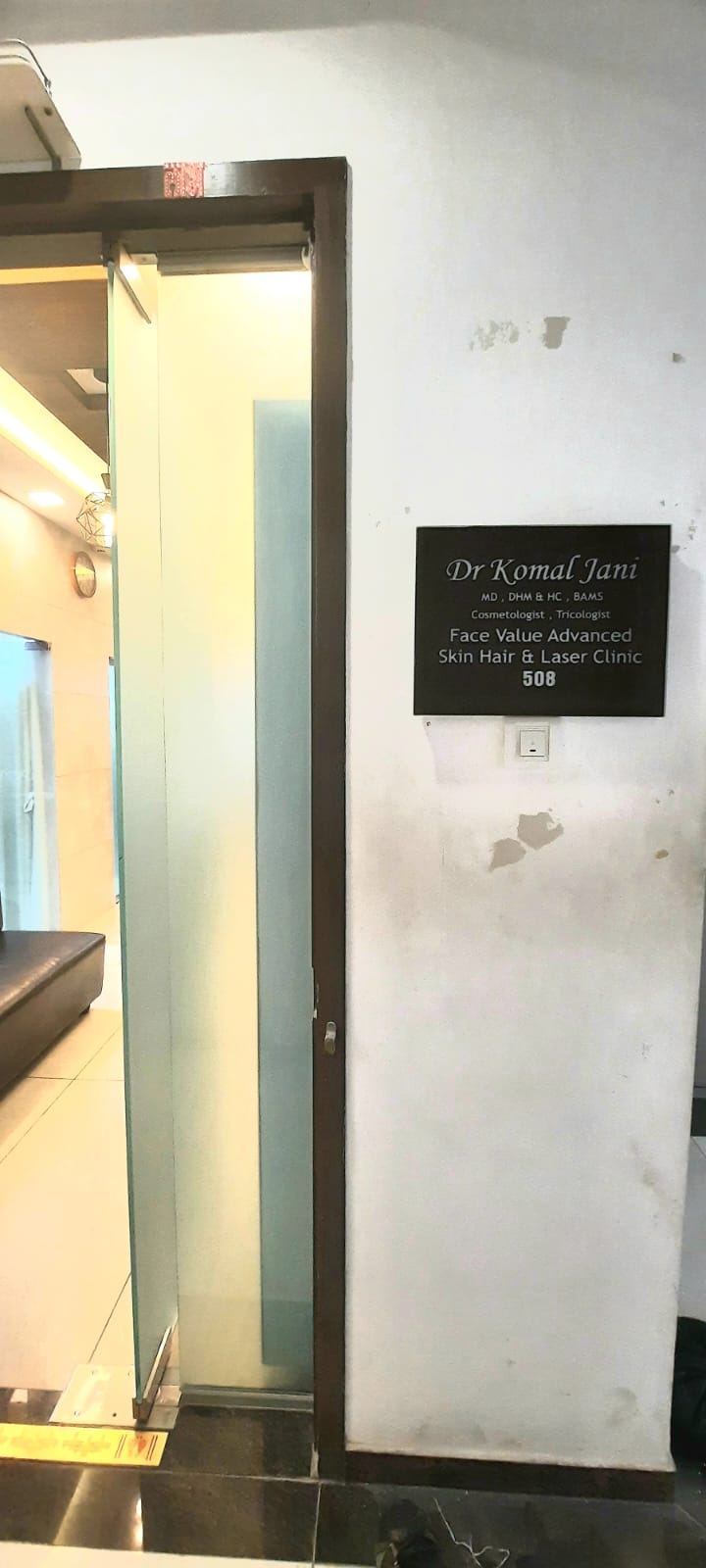 Dr Komal Jani Face Value Skin Hair and Laser Clinic - Dr Komal Jani Face Value Skin Hair and Laser Clinic, 508 , Sapphire Business Annexe M G Road , near Rajawadi Signal, behind Sejal Jewellers, Raja Wadi, Maheshwar Nagar, Sindhu Wadi, Ghatkopar East, Mumbai, Maharashtra 400077, India