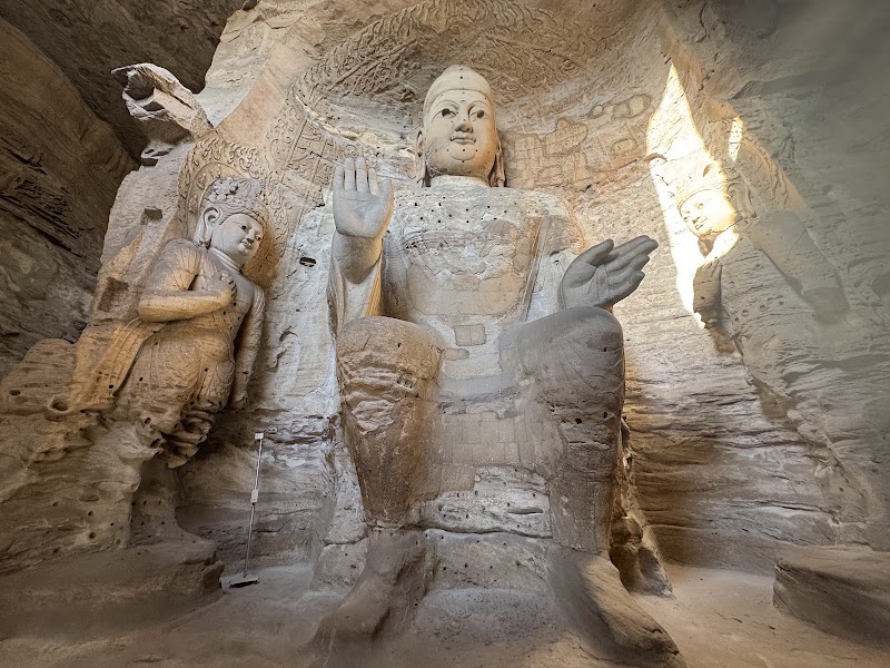 Yungang Grottoes - Yungang Grottoes, 446J+JX5, Nanjiao, Datong, Shanxi, China, 037007