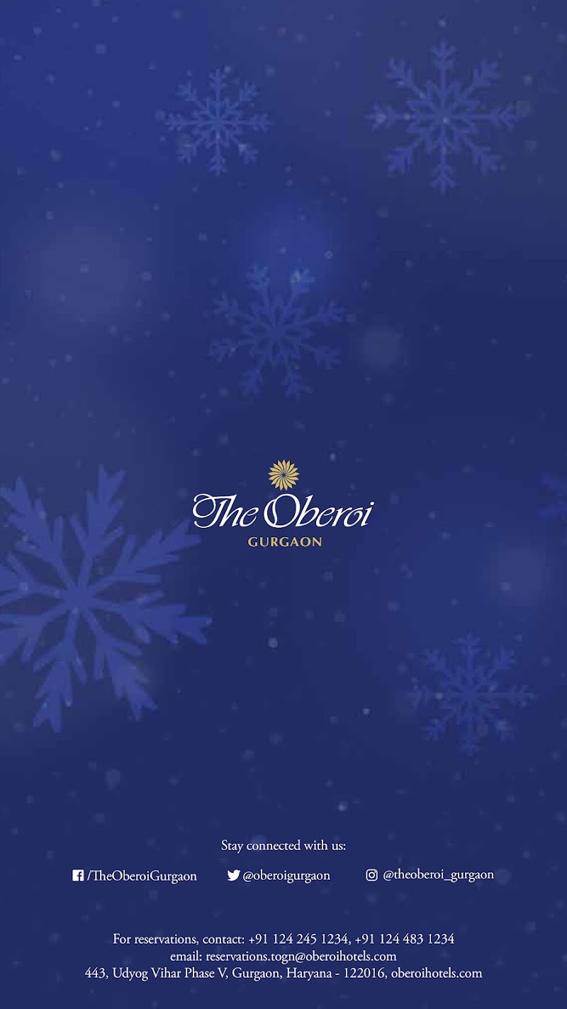 The Oberoi, Gurgaon - The Oberoi, Gurgaon 443, Shankar Chowk Rd, opposite Metro Station, Phase V, Udyog Vihar, Sector 19, Gurugram, Haryana 122016, India