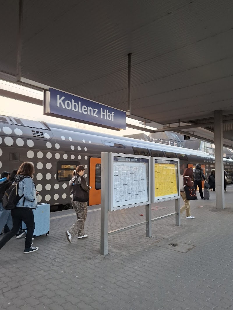 Koblenz Hbf - Koblenz Hbf, Bahnhofpl. 2, 56068 Koblenz, Germany