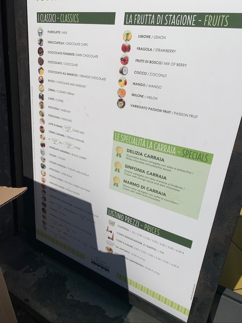 Gelateria La Carraia - Gelateria La Carraia, Piazza Nazario Sauro, 25/r, 50124 Firenze FI, Italy