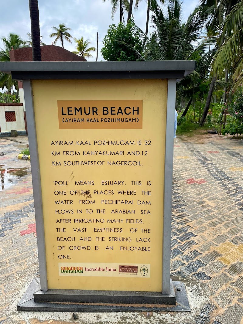 Lemur Beach - Lemur Beach, Ganapathipuram, Nagercoil, Neendakara -B, Tamil Nadu 629502, India
