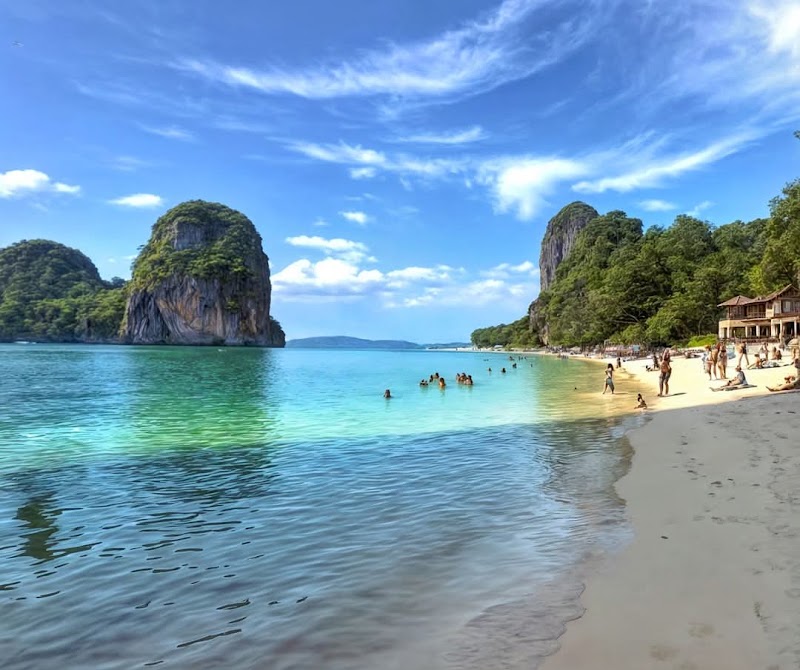 Phra Nang Beach - Phra Nang Beach 2R4Q+944, Stadt, Tambon Ao Nang, Amphoe Mueang Krabi, Chang Wat Krabi, Thailand