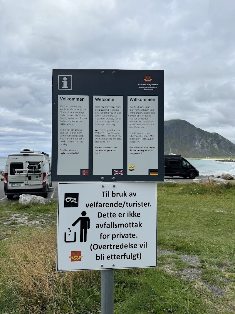 Brunstranda Levähdysalue ja näköalapaikka - Brunstranda Levähdysalue ja näköalapaikka, E10 50, 8380 Ramberg, Norway