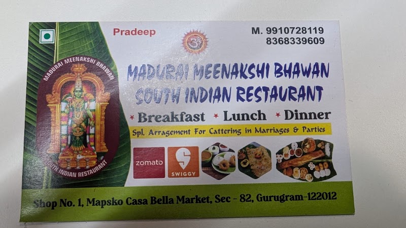 Madurai Meenakshi Bhawan South Indian Restaurant