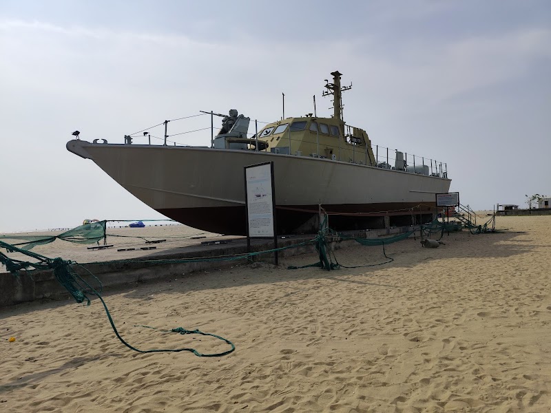 Alappuzha Beach - Naval Ship Point - INFAC T81