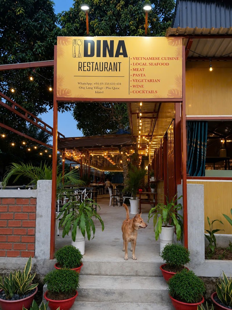 Dina Restaurant - Dina Restaurant 7W4V+7JV, Đường Dinh Bà, Ông Lang, Phú Quốc, An Giang 95000, Vietnam