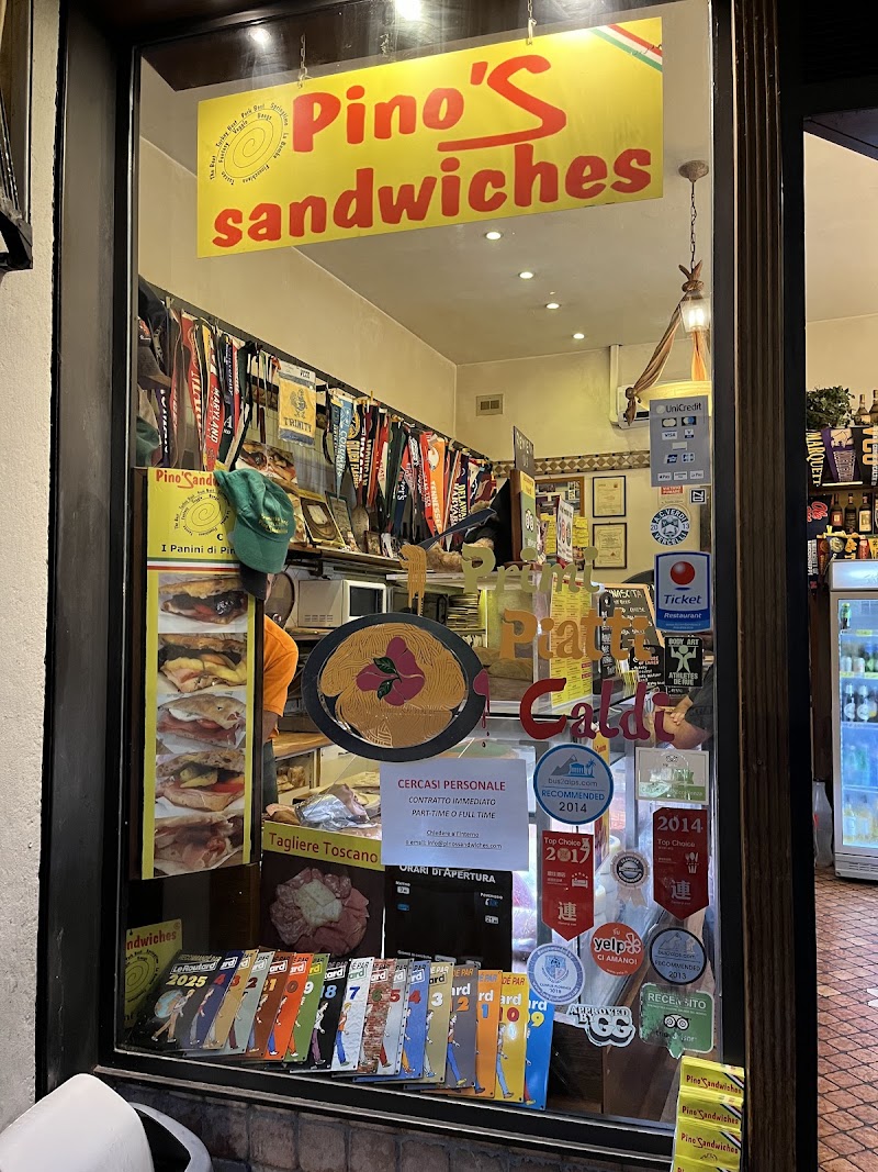 Pino's Sandwiches - Salumeria Verdi - Pino's Sandwiches - Salumeria Verdi Via Giuseppe Verdi, 36R, 50122 Firenze FI, Italy