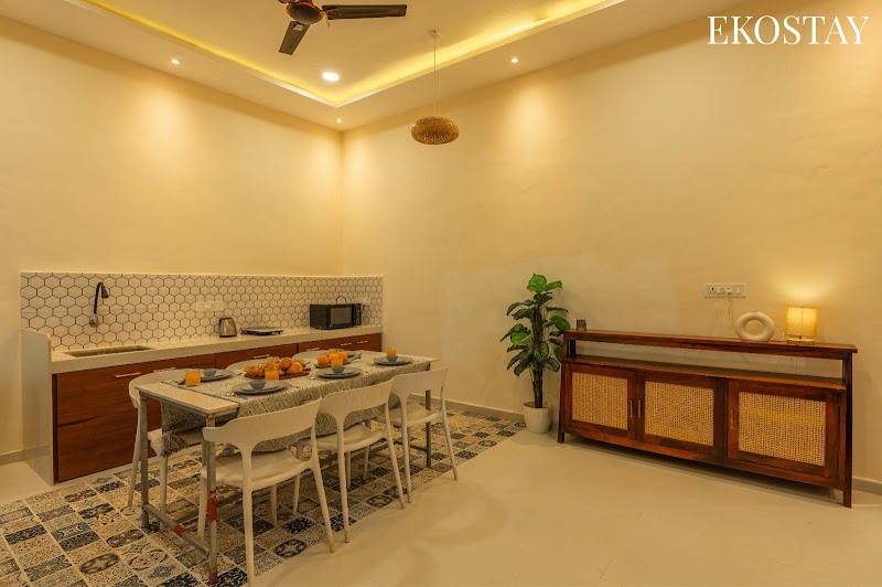 Ekostay Brick Wood Villa - Ekostay Brick Wood Villa M79J+RP, Dhokshet, Maharashtra 410205, India
