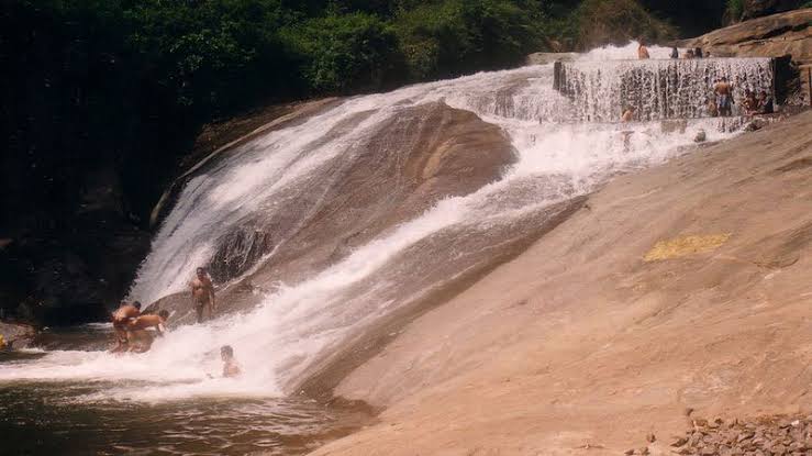 Siruvani Waterfalls - Siruvani Waterfalls, Noyyal River, WMQP+4RC, Booluvampatti, Tamil Nadu 641114, India