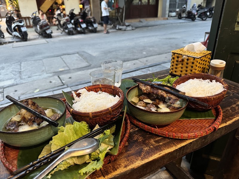 Bún chả CỘI phố cổ: Hanoi Specialty food & Vegetarian food - Bún chả CỘI phố cổ: Hanoi Specialty food & Vegetarian food 57 P. Nguyễn Hữu Huân, Phố cổ Hà Nội, Hoàn Kiếm, Hà Nội 100000, Vietnam