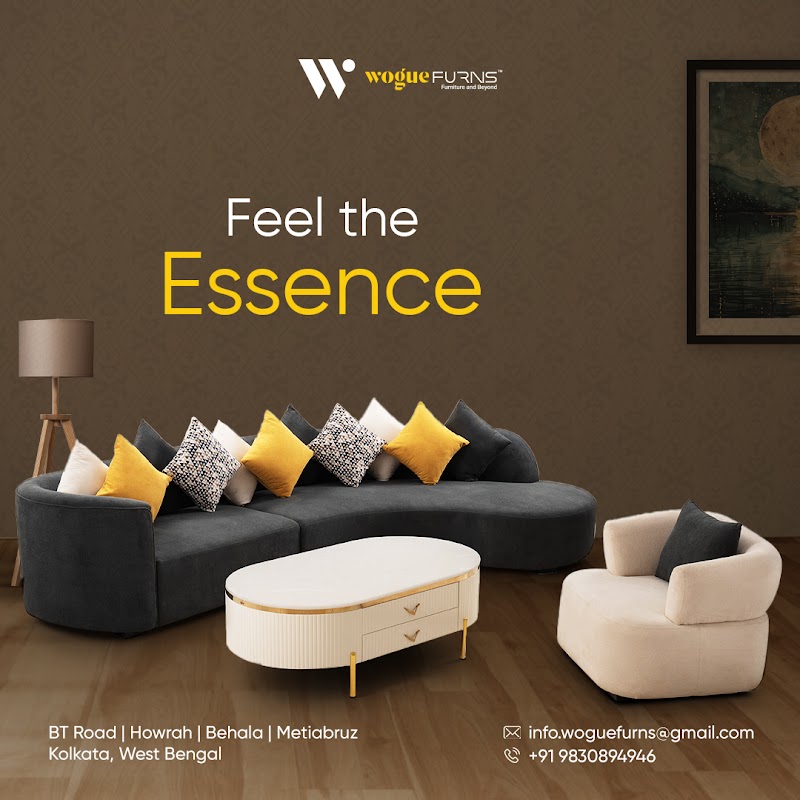 Woguefurns | Furniture shop Howrah - Woguefurns | Furniture shop Howrah Avani River, Shop No LG 01, Avani Riverside, Mall, Choura Bustee, Shibpur, Howrah, West Bengal 711102, India