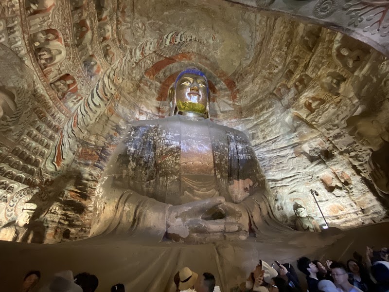 Yungang Grottoes - Yungang Grottoes, 446J+JX5, Nanjiao, Datong, Shanxi, China, 037007