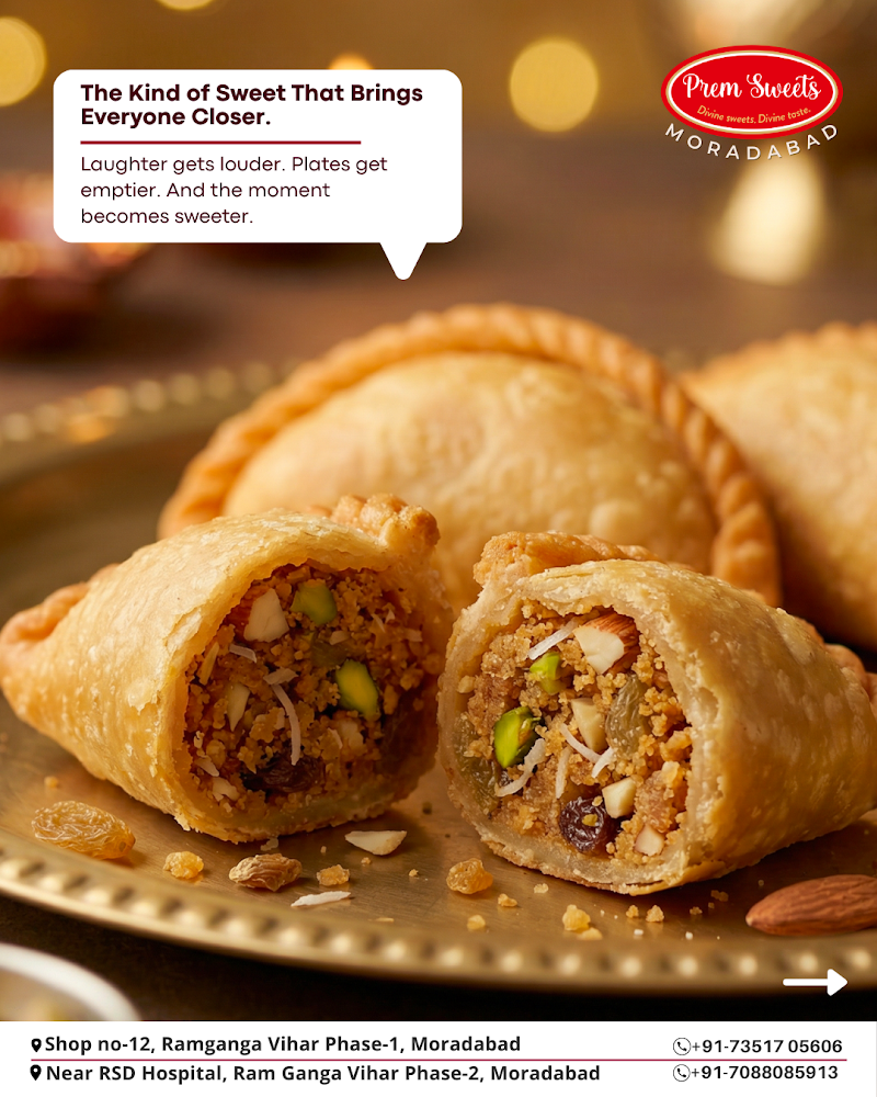 Prem Sweets And Bakers - Prem Sweets And Bakers Prem Sweets, Kanth Rd, Ashiyana Colony, Ram Ganga Vihar, Moradabad, Uttar Pradesh 244105, India