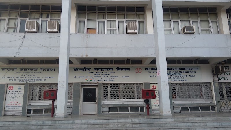 Central Warehousing Corporation, Regional Office-Chandigarh - Central Warehousing Corporation, Regional Office-Chandigarh, 39-42, Dakshin Marg, Sector 31 A, Sector 31, Chandigarh, 160030, India