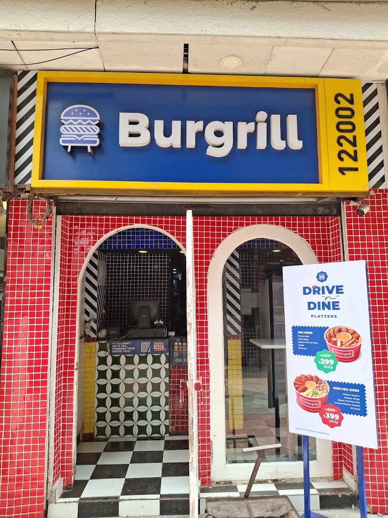 Burgrill - The OG's of Grilled Burgers - Burgrill - The OG's of Grilled Burgers, G 46 ground floor, baani square, Pocket C, Mayfield Garden, Sector 50, Gurugram, Haryana 122018, India