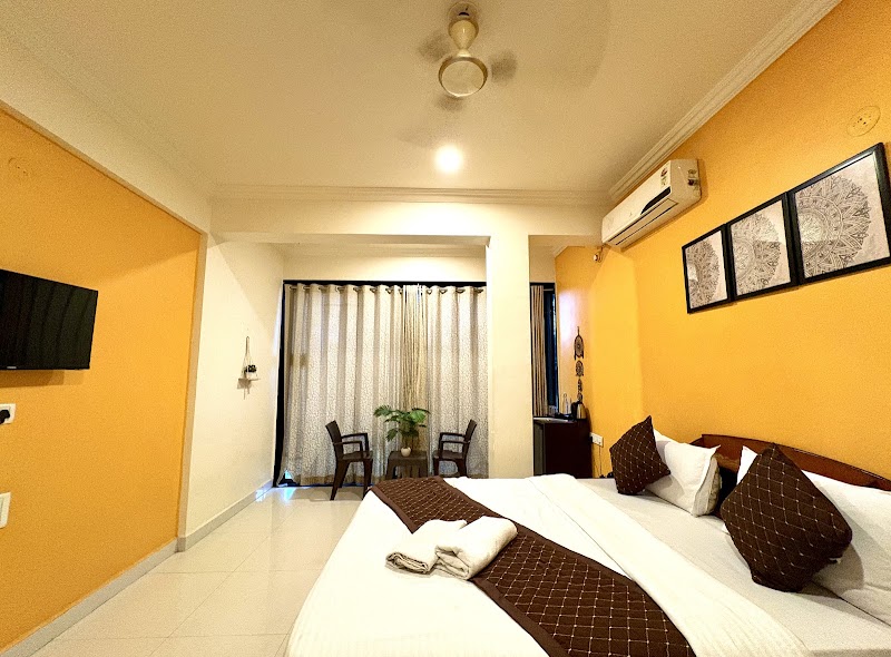 Hotel 7 Sea's, Vagator - Hotel 7 Sea's, Vagator NEXT TO HACEINDA de GOA Resort, NEAR VAGATOR PETROL PUMP, ANJUNA VAGATOR ROAD, Anjuna, Goa 403509, India