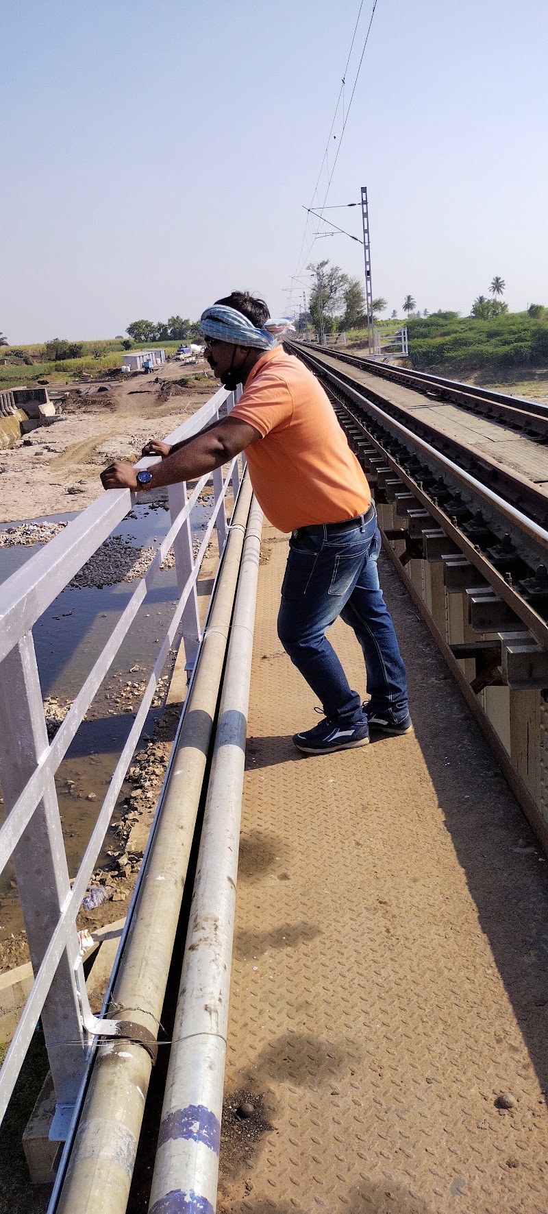 YERALA RIVER RAILWAY BRIDGE - YERALA RIVER RAILWAY BRIDGE, XHF3+6X6, Sangli, Nandre, Maharashtra 416416, India