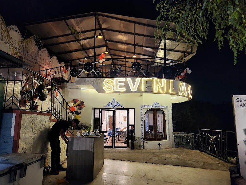 Seven Lakes Cafe and Restaurant-Best Lake View restaurant in Udaipur|santorini vibes in udaipur | Rooftop Cafe with Lake View - Seven Lakes Cafe and Restaurant-Best Lake View restaurant in Udaipur|santorini vibes in udaipur | Rooftop Cafe with Lake View Bombay Market, Fateh Sagar Lake, Udaipur, Rajasthan 313004, India
