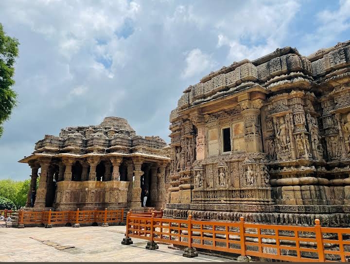 Modhera Sun Temple - Modhera Sun Temple, Road Highway, Becharaji, Modhera, Gujarat 384412, India