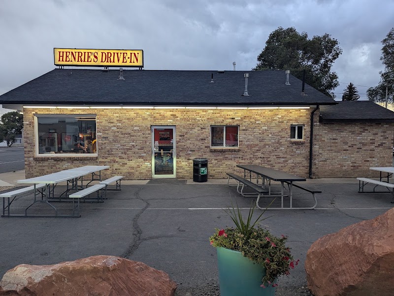 Henrie's Drive-In - Henrie's Drive-In 166 N Main St, Panguitch, UT 84759, USA