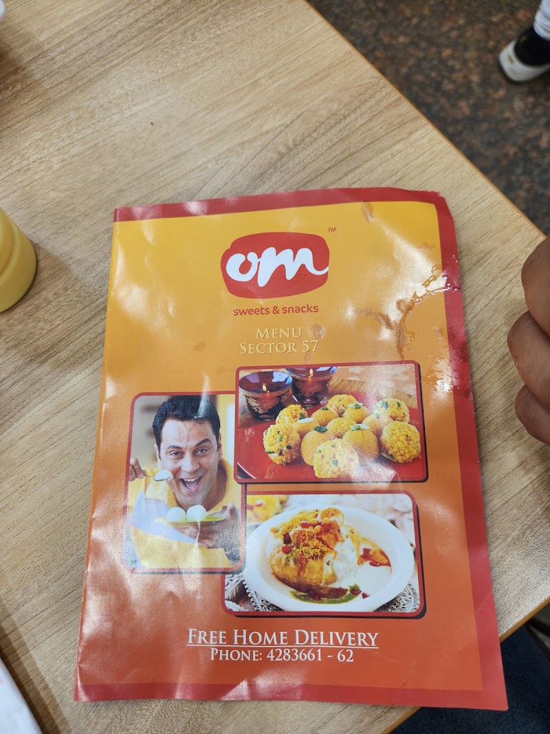 OM Sweets, Sector 57, Gurugram - OM Sweets, Sector 57, Gurugram UG - 10 & 11, Hong Kong Bazaar, UG 14, Block F, Sushant Lok 2, Sector 57, Gurugram, Haryana 122011, India