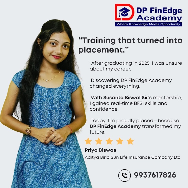 DP FinEdge Academy - DP FinEdge Academy, in front of UP School, Gangadhar Nagar, Govindpali, Bargarh, Odisha 768028, India